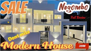 SOLD අති නවීන නිවස මීගමුව  2024 Modern Box Type House For Sale In Negombo  Fernando Homes [upl. by Afinom]