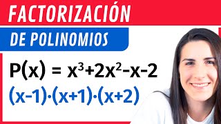 FACTORIZACIÓN de Polinomios 🔠 Operaciones con Polinomios [upl. by Ulund]