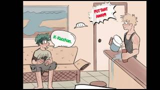 quotBakudeku  Midoriya Discovers Kacchans Plan 💥❤️ Bakudeku Comic Dubquot [upl. by Esertak]