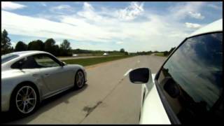 Switzer R911 997 GT2 vs Switzer E900 R35 GTR From 50 Roll [upl. by Akinahs]