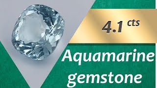 Aquamarine Gemstone 41 Carats Natural Gemstone of Aquamarine [upl. by Annayak468]