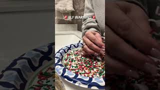 Magical sprinkle faucet All you need is double sided tape and sprinkles elfontheshelf [upl. by Dobrinsky]