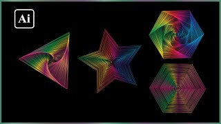 Hidden Trick in Adobe Illustrator  Spirograph Effects [upl. by Assennev]