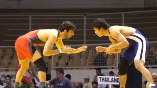 Freestyle Wrestling  Iran Defeats Japan [upl. by Accalia]