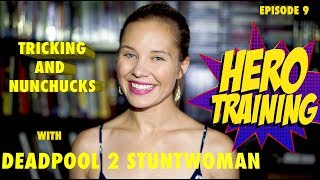 Deadpool 2 Stuntwoman Thekla Hutyrova  Hero Training Episode 9 [upl. by Ellecrag]