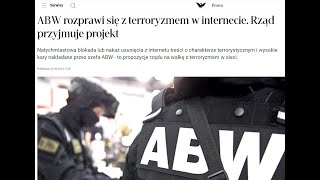 ZMIANA W PRAWIE  ABW OCENI TWOJE PUBLIKACJE I WPISY I ZAKWALIFIKUJE JAKO NIE TROLA A TERRORYSTĘ [upl. by Abih]