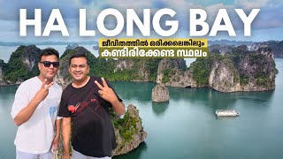 EP 107 വിയറ്റ്നാമിലെ ഹൗസ്‌ ബോട്ടുകൾ  Luxury Cruise Ship in Halong Bay Vietnam [upl. by Olotrab]