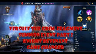 Versulf The Grim Fragment Summon Event Raid F2P part 2 [upl. by Frasco]