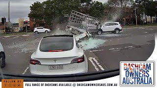 Australian Car Crash  Dash Cam Compilation 41 [upl. by Kcin]