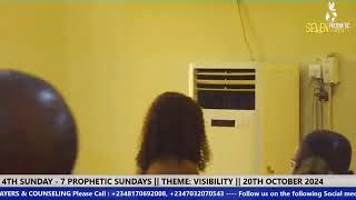 4TH SUNDAY  7 PROPHETIC SUNDAYS  THEME VISIBILITY  20TH OCTOBER 2024 [upl. by Carvey262]