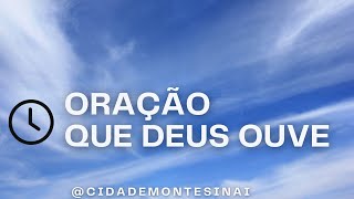 DEUS NÃO TE OUVE Faça esta oração e sinta a resposta de Deus OraçãoQueDeusOuve OraçãoPoderosa [upl. by Anyt786]