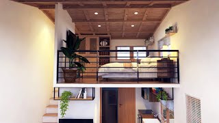 4 x 6 Meter House with Loft  258 Sqft [upl. by Sadonia413]