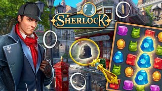 Sherlock Hidden Match 3 Cases June 2021 [upl. by Anabelle]