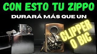 CON ESTO TU ZIPPO DURARA MAS QUE CLIPPER MUCHO MUCHO MAS [upl. by Kenlee]