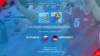 IKF U19 WKC 2023  Slovakia  Germany [upl. by Beatriz963]