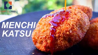 Menchi Katsu Recipe  Minced Meat Cutlet  メンチカツ [upl. by Aicirtal]