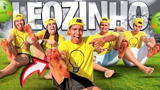 24 HORAS IMITANDO O LEOZIN Sobrevivemos [upl. by Athalla]