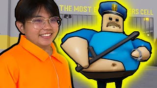 NAKULONG ako sa Barrys Prison ROBLOX [upl. by Arbas]