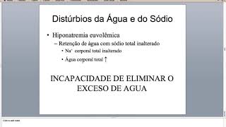 Hiponatremia correção de sodio [upl. by Tolland]