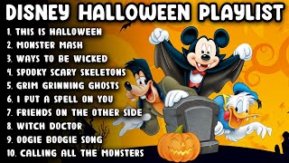 Disney Halloween Songs Playlist 🎃 Disney Halloween Music Mix [upl. by Azal36]