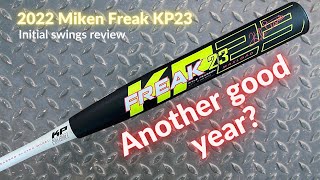 INITIAL SWINGS REVIEW  2022 Miken KP23 for ASA [upl. by Rhodes230]