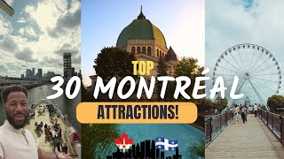 Top 30 things to do when visiting Montreal Canada A complete travel guide for fun activities in MTL [upl. by Keiko]