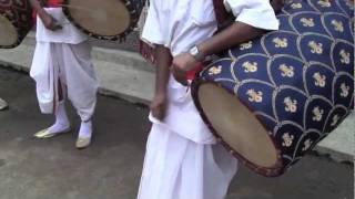 Dhaki Traditional drummer of Bengal [upl. by Nnylrebma]