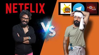 Netflix Prime vs Free Online Movie Apps  Vine  Based on real event 💀 [upl. by Ahsoik]