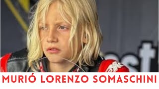 Falleció Lorenzo Somaschini el piloto argentino de 9 años que se accidentó entrenando en Brasil [upl. by Elbas]