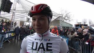 Jasper Philipsen  Interview at the start  KuurneBrusselKuurne 2019 [upl. by Anilok]