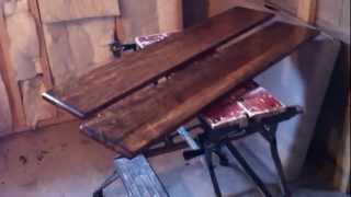 Refinishing an Antique Table Lessons Learned [upl. by Eiser]