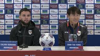 PREMATCH PRESS CONFERENCE BAHRAIN vs INDONESIA [upl. by Kraul457]