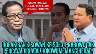 🔴LIVE‼️BOLAKBALIK SOWAN KE SOLO PRABOWO TAK PERCAYA DIRI ATAU JOKOWI MEMANG HEBAT [upl. by Llain907]