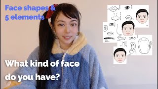 Face reading e03  Face shapes amp 5 elements What kind of face do you have [upl. by Yuht654]