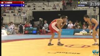 Hassan Rahimi IRI vs SungGwon Kim KOR 55kg 18 Final  2013 World Wrestling Championships [upl. by Yroc]