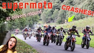 SUPERMOTO vlog at Olivers Mount  round 6 British Supermoto [upl. by Ydnagrub]