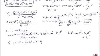 Solución reguladora buffer o tampón Variación del pH [upl. by Aylsworth]