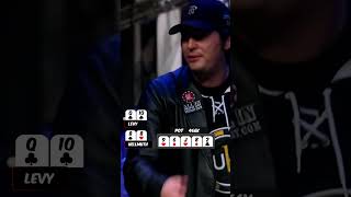 Phil Hellmuth cant hide his frustration 🔥 shorts poker [upl. by Naesad684]