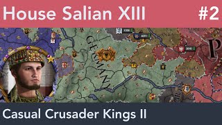 Popes Enemy Number One  Crusader Kings II  House Salian  S13 2 [upl. by Akeem]