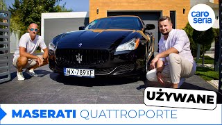 Używane Maserati Quattroporte GTS czyli kundello bello TEST PLENG 4K  CaroSeria [upl. by Auhel]