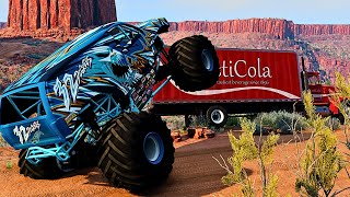 Extreme Cliff Jumping with YETI Trucks 🪂 Adrenaline Adventure [upl. by Penny100]