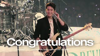 4K 240920 DAY6  Congratulations  데이식스 콘서트 FOREVER YOUNG in INCHEON  영케이 직캠YOUNG K FOCUS [upl. by Relluf]