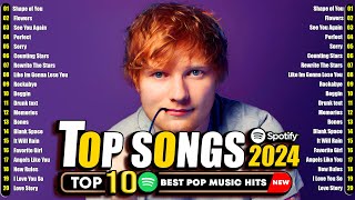 Billboard Hot 100 Songs of 2024  Charlie Puth Selena Gomez Ed Sheeran Ava MaxTop Songs 2024 [upl. by Sremlahc]