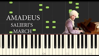 Mozart  Salieris March  Synthesia Amadeus Scene [upl. by Thapa611]