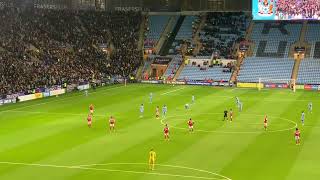 Coventry vs Rotherham united vlog [upl. by Rondon617]