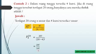 PERMUTASI UNSUR BERBEDA [upl. by Tavey350]