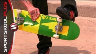 How to do a Kickflip with Pro Skateboarder Mike V [upl. by Aitselec]