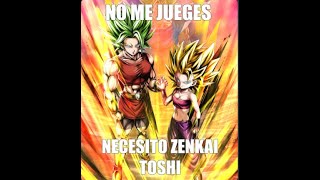 ¡Las dos mas PERDEDORAS del Universo Showcase a Caulifla assist Kale DBLegends [upl. by Eissahc160]