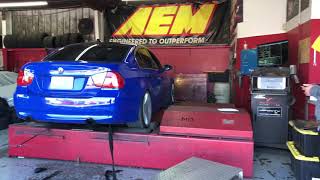 335i N54 DYNO MHD STAGE 2  E30 [upl. by Adnoloy]