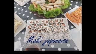 Maki japonaise  الماكي اليابانية [upl. by Atteoj550]